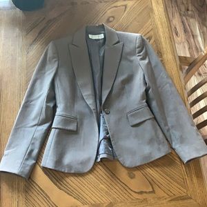 TAHARI taupe suit jacket.